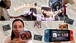 booktuber controls my weekend! ft  @readwithdrb  ✨ | weekend vlog | Filipino Booktuber 🇵🇭