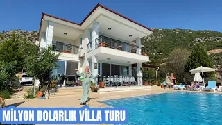 DUBLEKS VİLLA EV TURU 🏡 AİLEMLE KALDIĞIMIZ EV