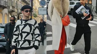 SPRINGtime Mood on the streets in MILAN 🇮🇹 Casual elegant Outfits || Italian Street Style #vogue