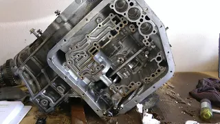 Part 4 (of 10) Transmission Teardown - Rebuild 1994 Toyota Camry Engine & Transmission 5SFE & A140E