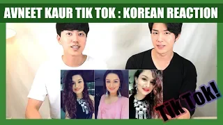 Indian Tik Tok Reaction by Korean Dost | Avneet Kaur | Tik Tok India