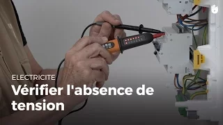 Comment vérifier l'absence de tension | Électricité