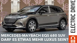 Mercedes-Maybach EQS 680 SUV - das vermutlich luxuriöseste E-Auto der Welt | Electric Drive News