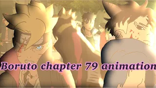 Boruto chapter 79 fan animation