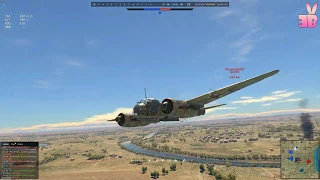 War Thunder | Ju 88 A-4 Gameplay | 5 Kills by K3N0B1 (RB 2.7)