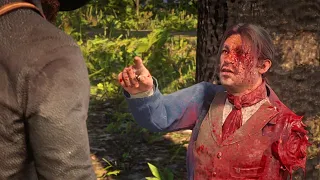 RDR2 - BLOW up Javier a second before the dialogue