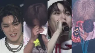 They're all cried in today concert 😩💦#nct127_the_unity #nct127 #concert #sad #cry #1m