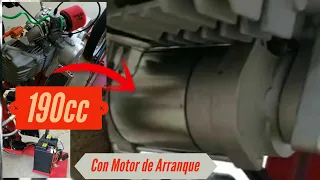 Maquina Vini 190cc - Nueva Versión con Encendido Eléctrico - Pedro Racing