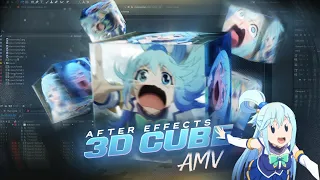 After Effects tutorial: AMV CUBE Easy - No Plugins