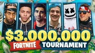 $3,000,000 FORTNITE Pro Am ft. Vikkstar, Marshmello, Lachlan, Ninja, Ali-A & More!