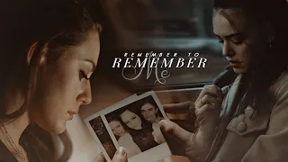 ► hope + josie | remember to remember me