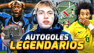 LOS AUTOGOLES MAS GRACIOSOS DEL FUTBOL - IMPRESIONANTE