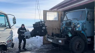 Дизельный ЗиЛ испытывает на прочность газ 3309.. успешно!