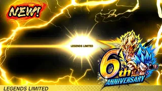 100,000 Crystals Summon for New 6th Anniversary LF Gogeta Blue!!!-Dragon Ball Legends