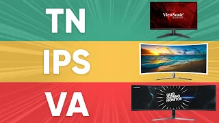 TN vs IPS vs VA Monitors - What's Best?