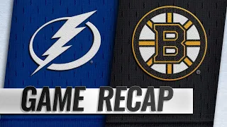 Bruins beat Lightning to extend point streak