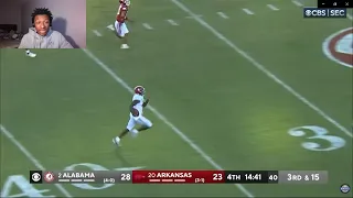 BAMA TOO STACKED!! #2 Alabama vs #20 Arkansas Highlights | Week 5 Highlights (REACTION!)