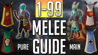 [OSRS] In-Depth FULL 1-99 MELEE Guide (Best Methods)