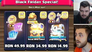 LUAM MEGA OFERTA de LEGENDARE de BLACK FRIDAY pe CLASH ROYALE