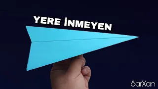 Yere İnmeyen Kağıttan Uçak Yapımı (V.2)