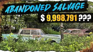 This ENTIRE ABANDONED Salvage is for sale! We Found some AWESOME CLASSICS.