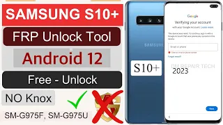 Samsung Galaxy S10-G973F/S10e/S10+(version 12) Frp bypass Without PC-Google account Remove