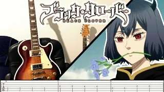 [TABS] Black Clover OP1【Haruka Mirai】Guitar Cover