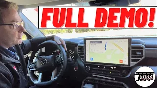 *It Can do WHAT??* DEMO of NEW Toyota Audio Multimedia System Voice Commands