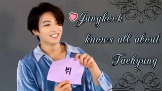 Jungkook knows everything about Taehyung [Taekook]