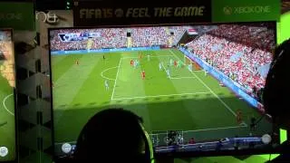 FIFA 15 GamesCom #1 Gameplay - Liverpool vs Manchester City - PS4/XboxOne/PC