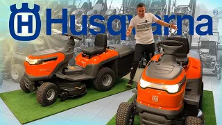 Садовые тракторы Husqvarna, сколько стоят и какие модели? Где купит !