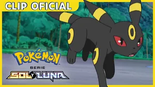 ¡Gladio y Umbreon! | Serie Pokémon Sol y Luna | Clip oficial