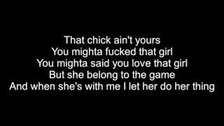 She belongs to the game-Troy Ave (lyrics video)