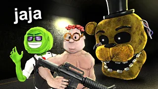 Garry's Mod.. pero con 100 mods de Fnaf