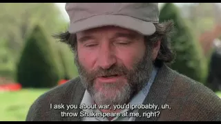 Good Will Hunting - Park scene subtitled