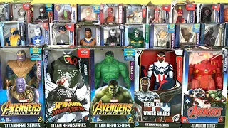 27 Figuras de Acción Marvel Avengers y 2 Pantera Negra : Hulk, Iron Man, Thanos, Capitan America