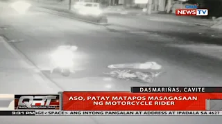 QRT: Aso, patay matapos masagasaan ng motorcycle rider