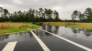 GR86 Sliding in the rain