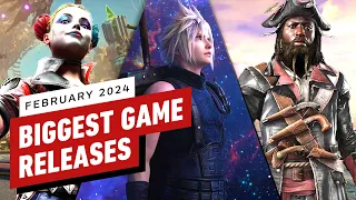 The Biggest Game Releases of February 2024