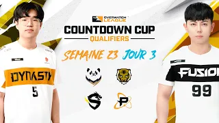 Overwatch League 2022 Saison | Countdown Cup Qualifiers | Semaine 23 Jour 3 - Est