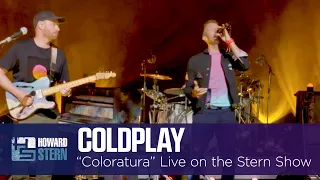 Coldplay “Coloratura” Live Exclusive on the Stern Show