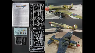 Kittyhawk MK.1 1/72 Special hobby unboxing and build.