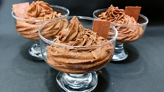 The chocolate dessert everyone is talking about! So simple and delicious!