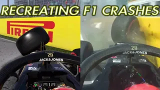 F1 2019: Recreating the 10 biggest crashes of 2019