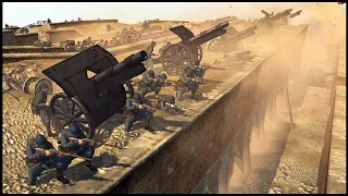 Brutal Fortress Defense of VERDUN! - Men of War: WWI Great War Mod Battle Simulator