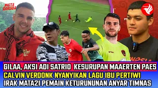 BERKELAS EROPA! Aksi KIPER Timnas ADI Satrio Satu LAWAN Satu TANZANIA! Verdonk Nyanyikan IBU PERTIWI