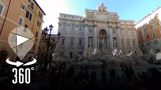 TREXPLOR presents Trevi Fountain, Rome, Italy in VR