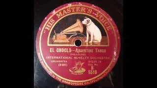 El Choclo, Tango, International Novelty Orchestra, 1928