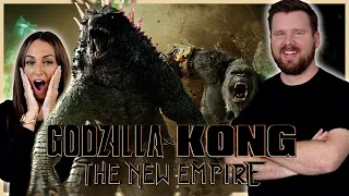 Reacting to the new GODZILLA x KONG: THE NEW EMPIRE Trailer