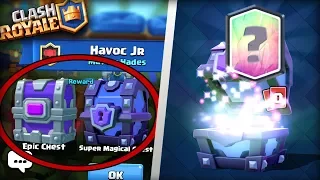 FREE EPIC CHEST DROP AND SUPER MAGICAL CHEST! Clash Royale | LEGENDARY SUPER MAGICAL CHESTS OPENING!